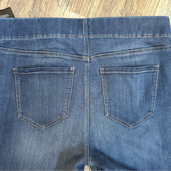 Liverpool Women's Skinny Jeans Size 10 Blue Dark Wash Pull-On Style‎ - Picture 8 of 10